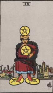 Four of Pentacles Tarot Card Meanings