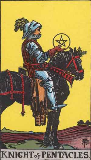 Knight of Pentacles Tarot Card Meanings