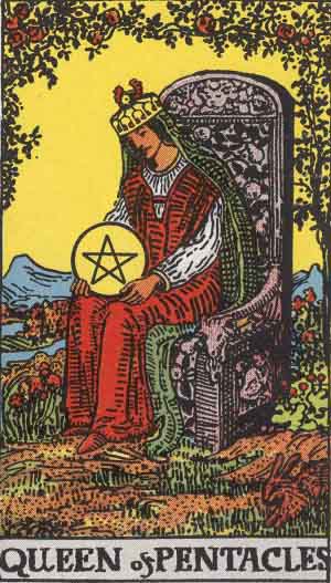 Queen of Pentacles Tarot Card Meanings